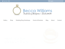 Tablet Screenshot of beccawilliams.co.uk